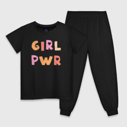 Детская пижама хлопок Girl pwr