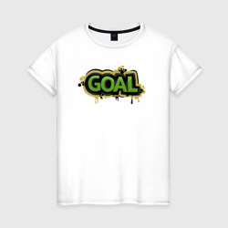 Женская футболка хлопок Goal