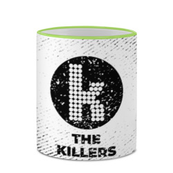 Кружка с полной запечаткой The Killers с потертостями на светлом фоне - фото 2