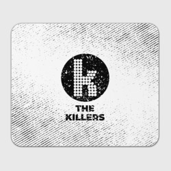 Прямоугольный коврик для мышки The Killers с потертостями на светлом фоне
