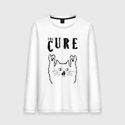 Мужской лонгслив хлопок The Cure - rock cat