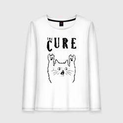 Женский лонгслив хлопок The Cure - rock cat