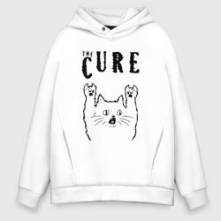 Мужское худи Oversize хлопок The Cure - rock cat