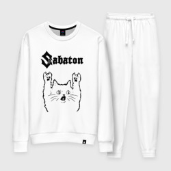 Женский костюм хлопок Sabaton - rock cat