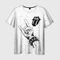 Rolling Stones и рок символ – Футболка с принтом купить со скидкой в -26%