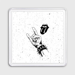 Магнит 55*55 Rolling Stones и рок символ