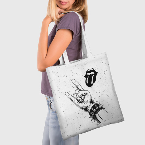 Шоппер 3D Rolling Stones и рок символ - фото 3