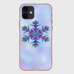 Морозная снежинка – Чехол для iPhone 12 Mini с принтом купить