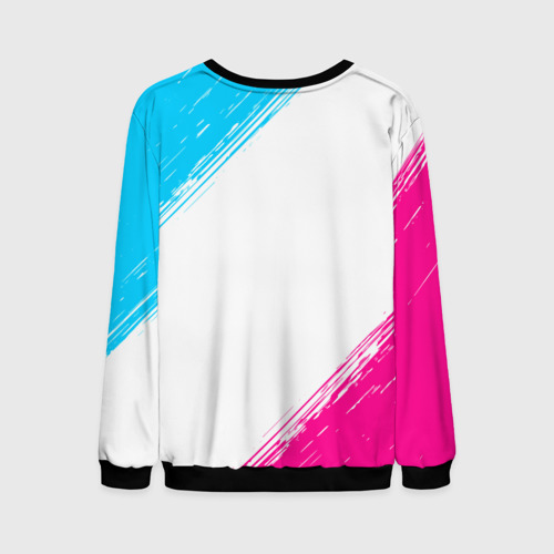 Мужской свитшот 3D Linkin Park neon gradient style, цвет черный - фото 2