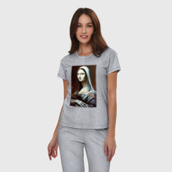 Женская пижама хлопок Mona Lisa from Elm Street - horror - фото 2