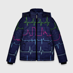 Зимняя куртка для мальчиков 3D Color pulse