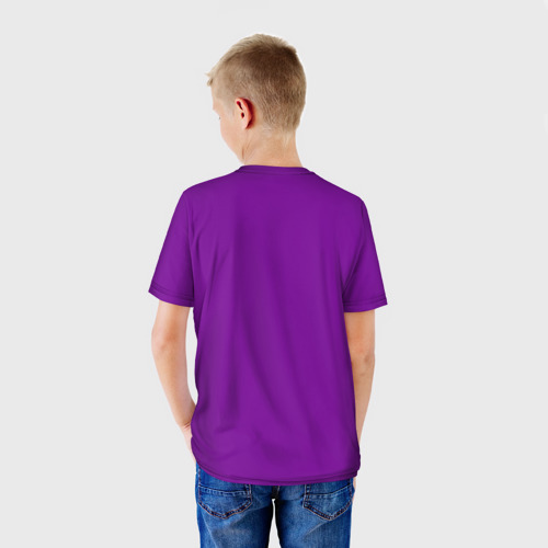 Детская футболка 3D Девочка Мальвинка, цвет 3D печать - фото 4