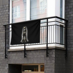 Флаг-баннер Мона Лиза - готика - нейросеть - фото 2