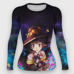 Женский рашгард 3D Мегумин Алый маг