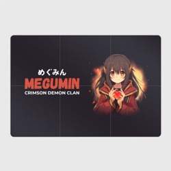 Магнитный плакат 3Х2 Heart Megumin