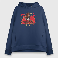 Женское худи Oversize хлопок Megumin chibi