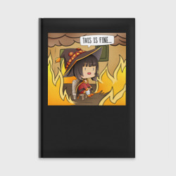 Ежедневник This is fine Megumin