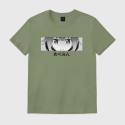 Мужская футболка хлопок Eyes Megumin