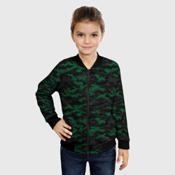 Детский бомбер 3D Точечный камуфляжный узор Spot camouflage pattern - фото 2
