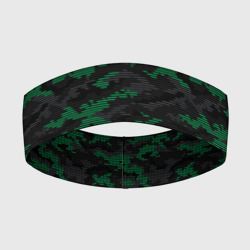 Повязка на голову 3D Точечный камуфляжный узор Spot camouflage pattern