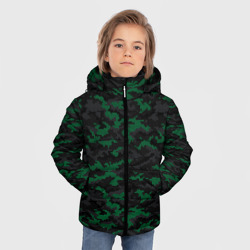 Зимняя куртка для мальчиков 3D Точечный камуфляжный узор Spot camouflage pattern - фото 2