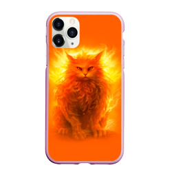 Чехол для iPhone 11 Pro Max матовый Огненно-рыжий Кот