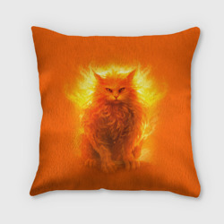 Подушка 3D Огненно-рыжий Кот