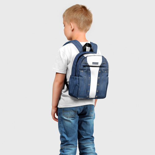 Детский рюкзак 3D Джинсовая куртка - фото 3