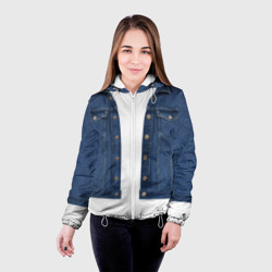 Женская куртка 3D Джинсовая куртка - фото 2