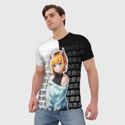 Мужская футболка 3D Мем-тё - Звездное дитя - фото 2