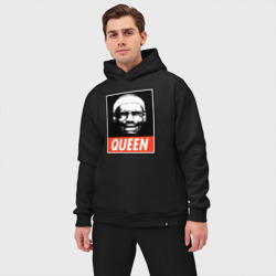 Мужской костюм oversize хлопок Lebron Queen - фото 2