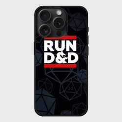 Чехол силиконовый для Apple iPhone 15 Pro матовый Подземелья и драконы dnd