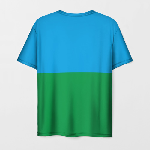 Мужская футболка 3D ВДВ - символика, цвет 3D печать - фото 2