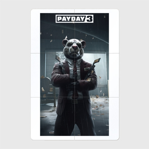 Магнитный плакат 2Х3 Payday 3 bulldog