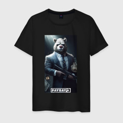 Pay day 3 big bear – Мужская футболка хлопок с принтом купить со скидкой в -20%