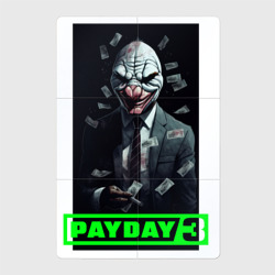 Магнитный плакат 2Х3 Payday 3 mask