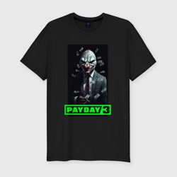 Мужская футболка хлопок Slim Payday 3 mask