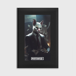 Ежедневник Payday 3 white cat