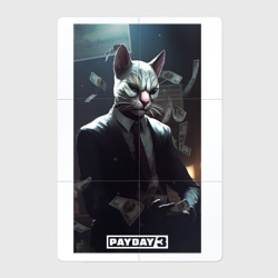 Магнитный плакат 2Х3 Payday 3 white cat