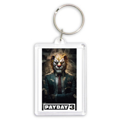 Брелок прямоугольный 35*50 Lion Payday 3