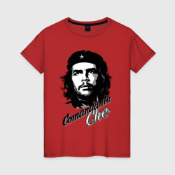 Женская футболка хлопок Comandante Che