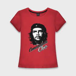 Женская футболка хлопок Slim Comandante Che