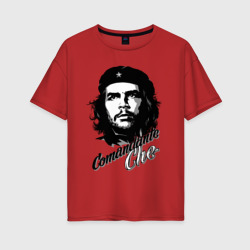 Женская футболка хлопок Oversize Comandante Che