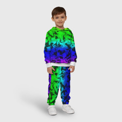 Детский костюм с толстовкой 3D Камуфляж спектр - фото 2