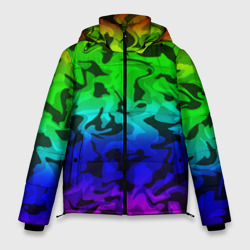 Мужская зимняя куртка 3D Камуфляж спектр