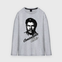 Мужской лонгслив oversize хлопок Comandante Che Guevara