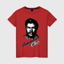 Женская футболка хлопок Comandante Che Guevara