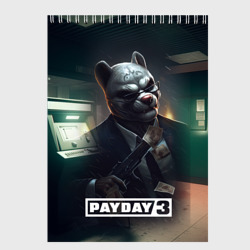 Скетчбук Payday 2 dog mask