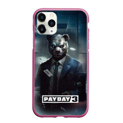 Чехол для iPhone 11 Pro Max матовый Payday 3 bear