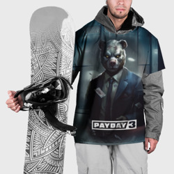 Накидка на куртку 3D Payday 3 bear